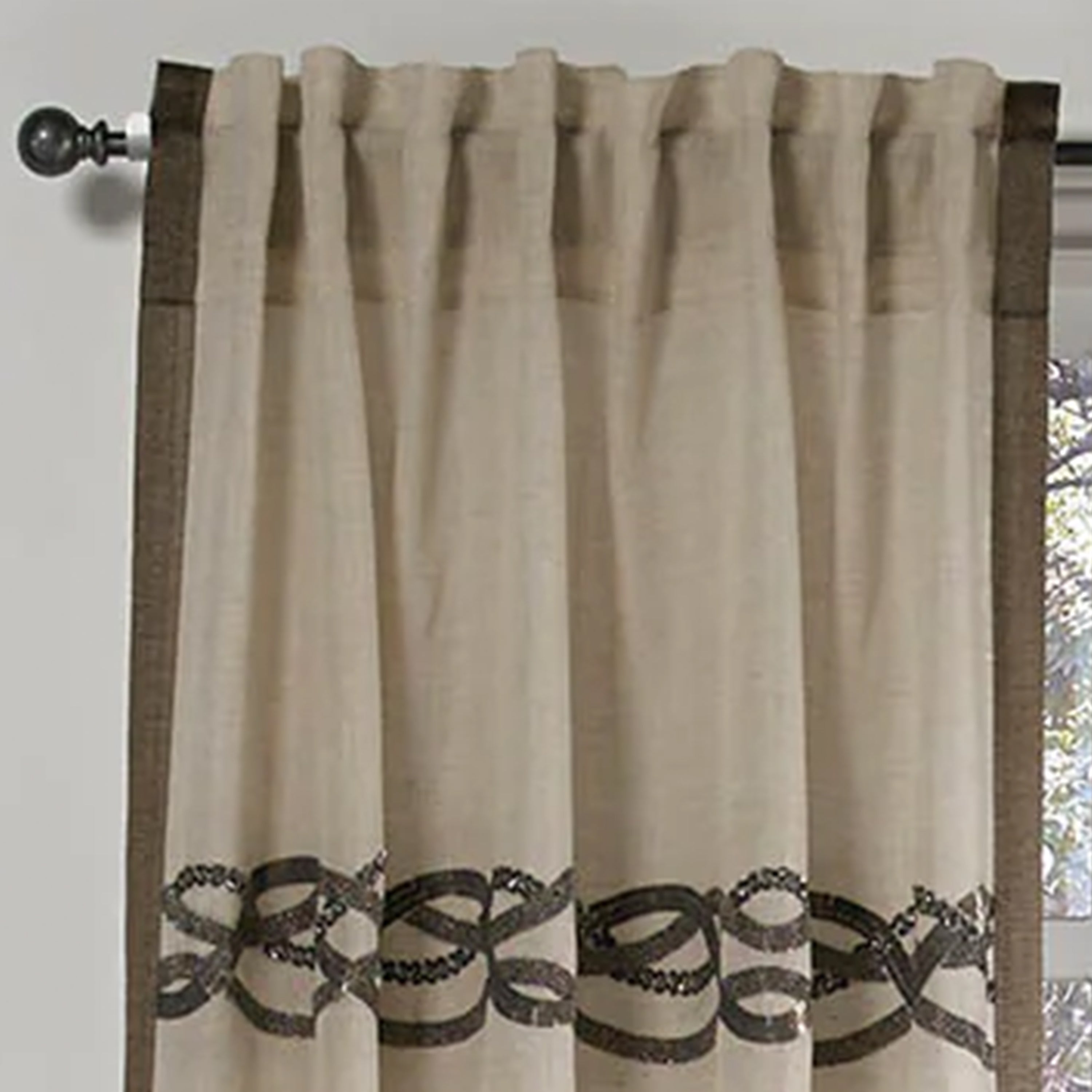 Celle Wheat Colored Cotton Panel