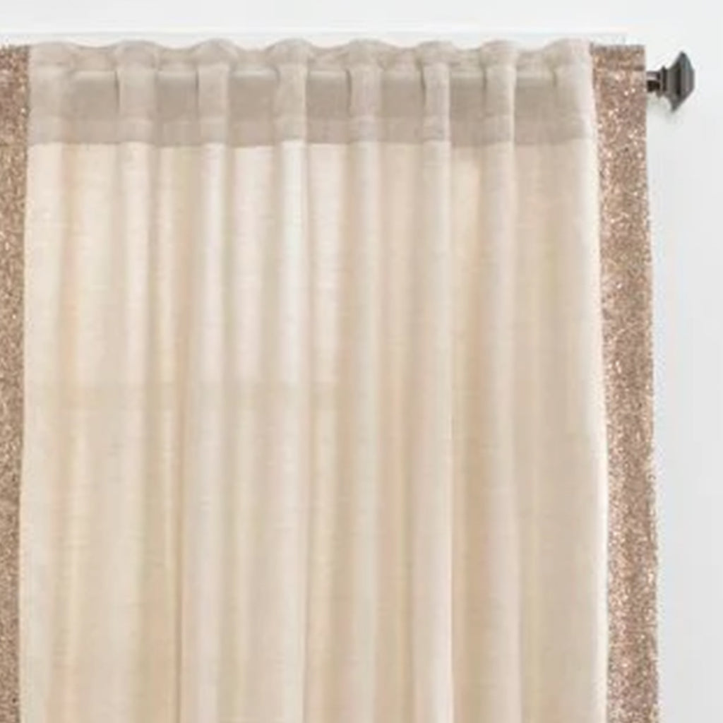 Ellie Wheat Colored Linen Panel