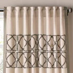 Ory Wheat Colored Cotton Linen Panel