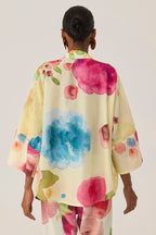 Californian Poppies Embroidered Shirt