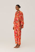 Watercolour Bloom Embroidered Shirt