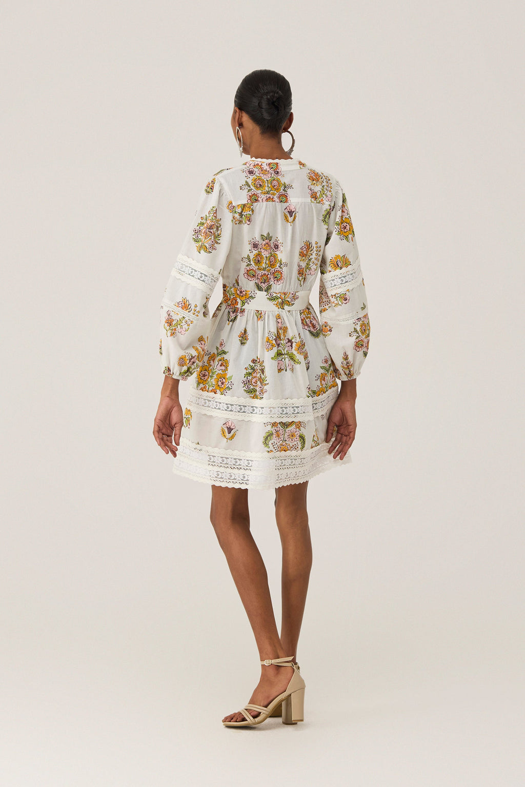 Off-White Botanical Bliss Mini Dress