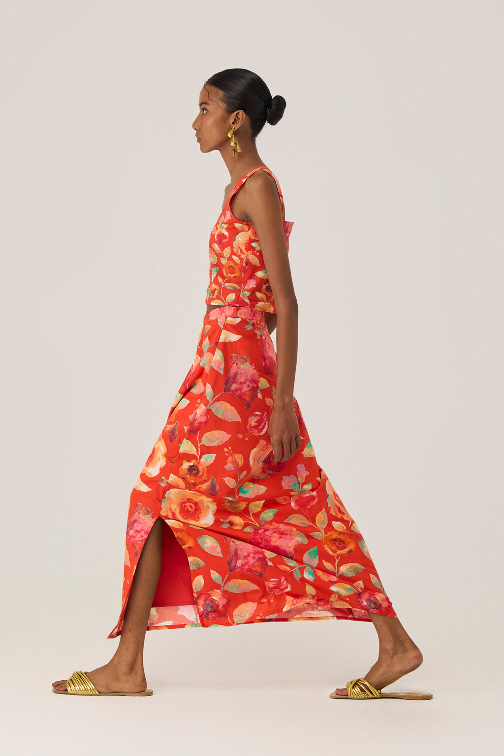 Watercolor Bloom Co-ord Set