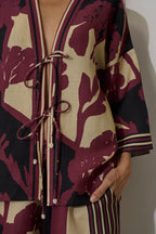 Tie-knot Marigold Set - Purple