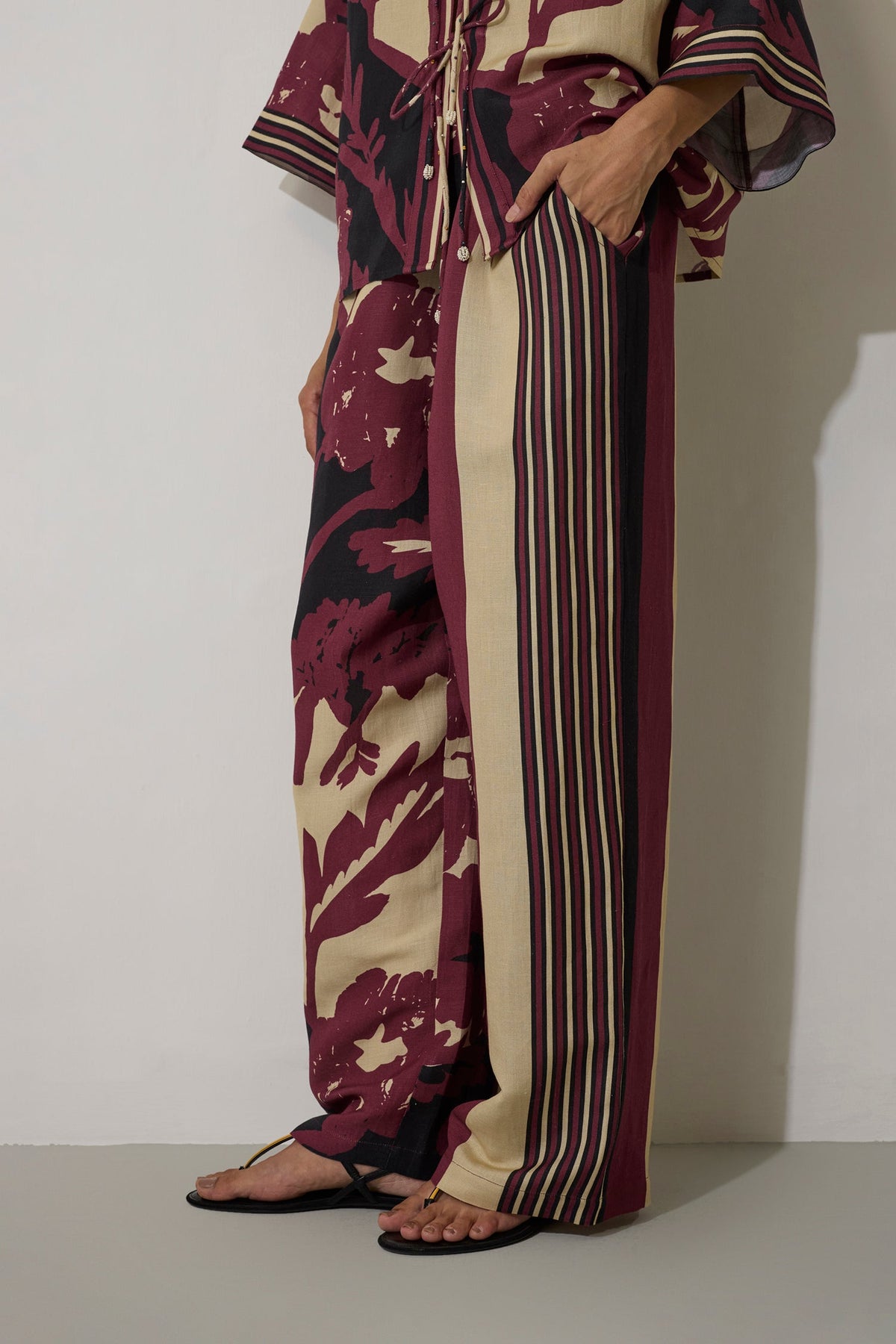 Tie-knot Marigold Set - Purple
