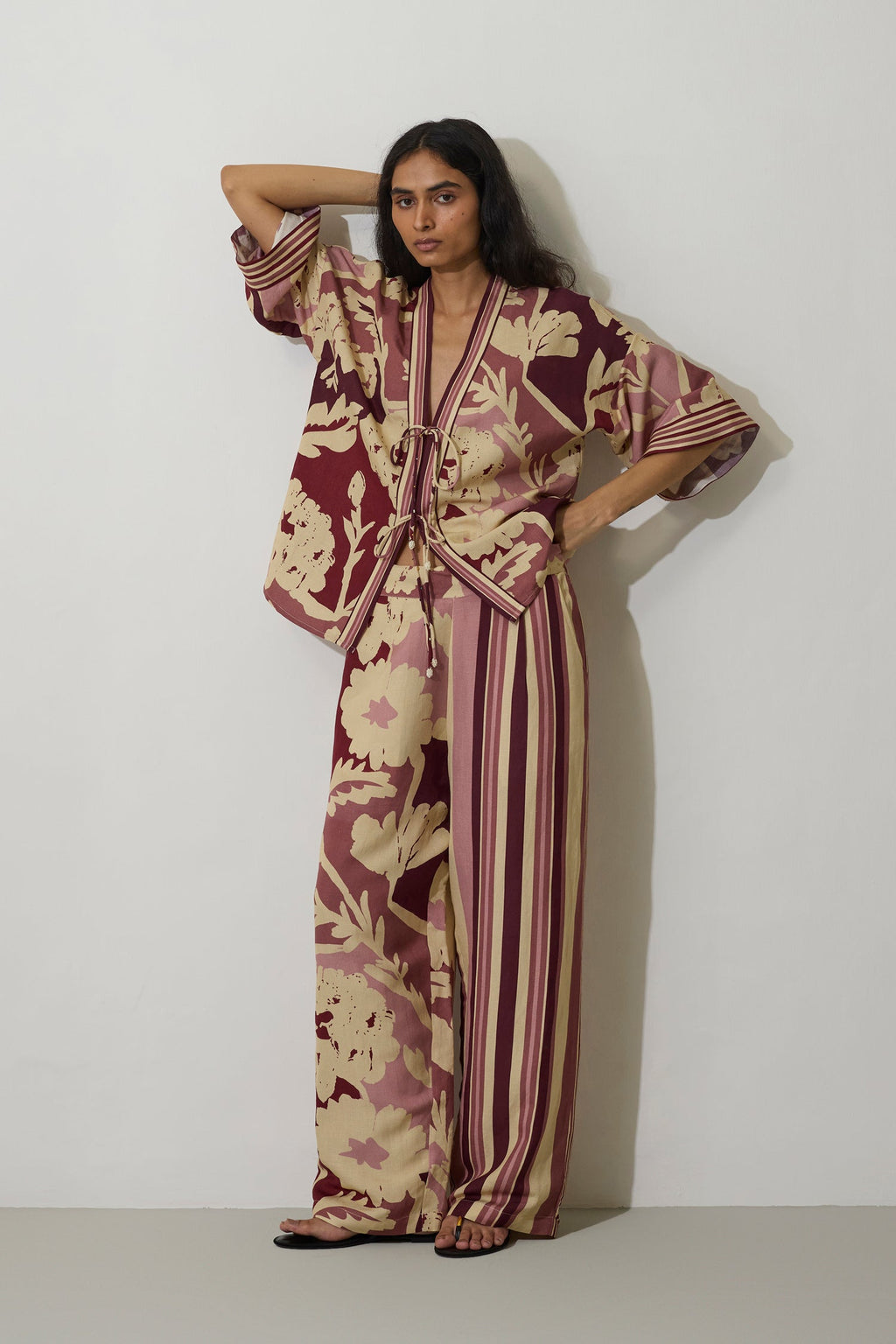 Tie-knot Marigold Set - Pink
