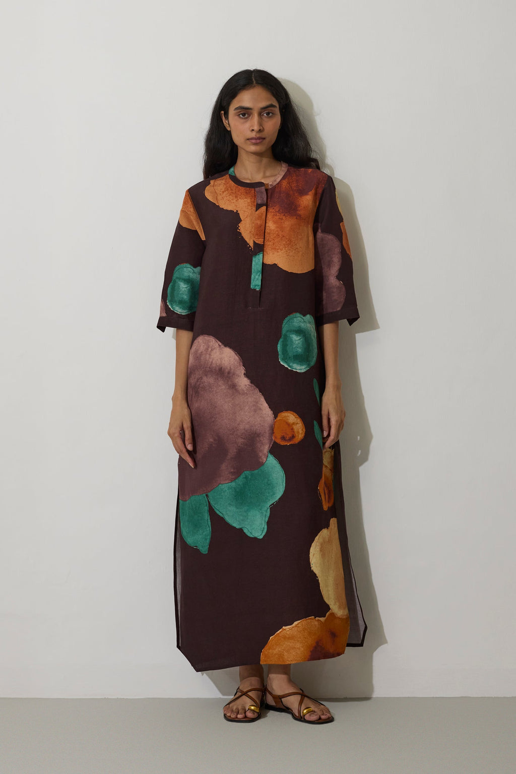 Poppies Timeless Maxi Dress - Cocoa