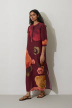 Poppies Timeless Maxi Dress - Mulberry