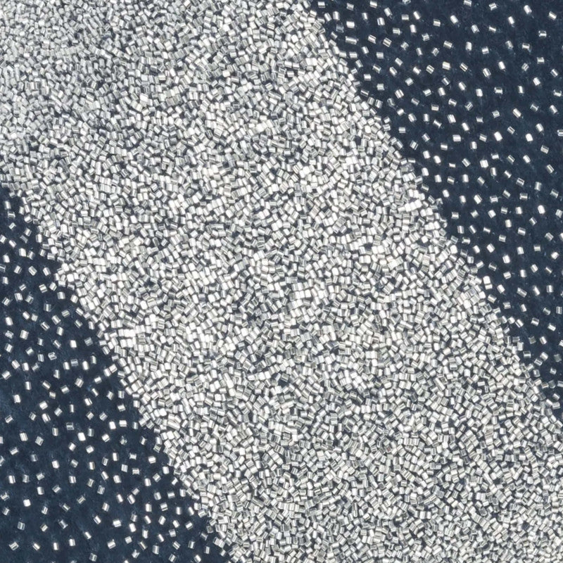 Crystal Navy Pillow