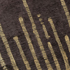 Adele Charcoal Gold Velvet Pillow