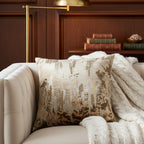 Aida Ivory Ombre Pillow