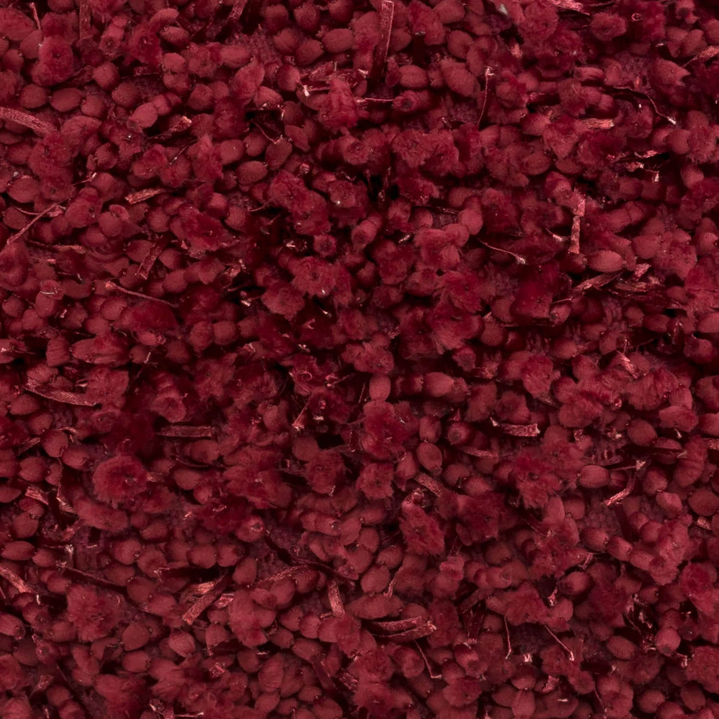 Aiden Red Shaggy Pillow