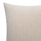 Allure Ivory Geometric Jacquard Pillow