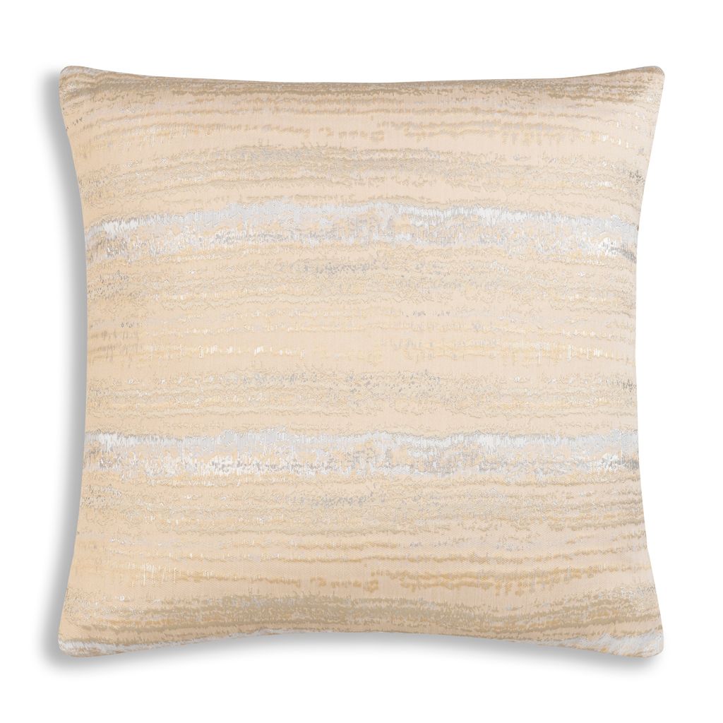 Allure Beige Gold Pillow