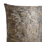 Allure Metallic Silver Jacquard Pillow