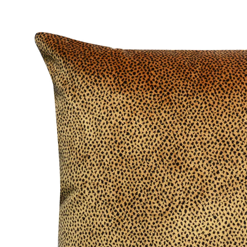 Amber Cheetah Print Pillow
