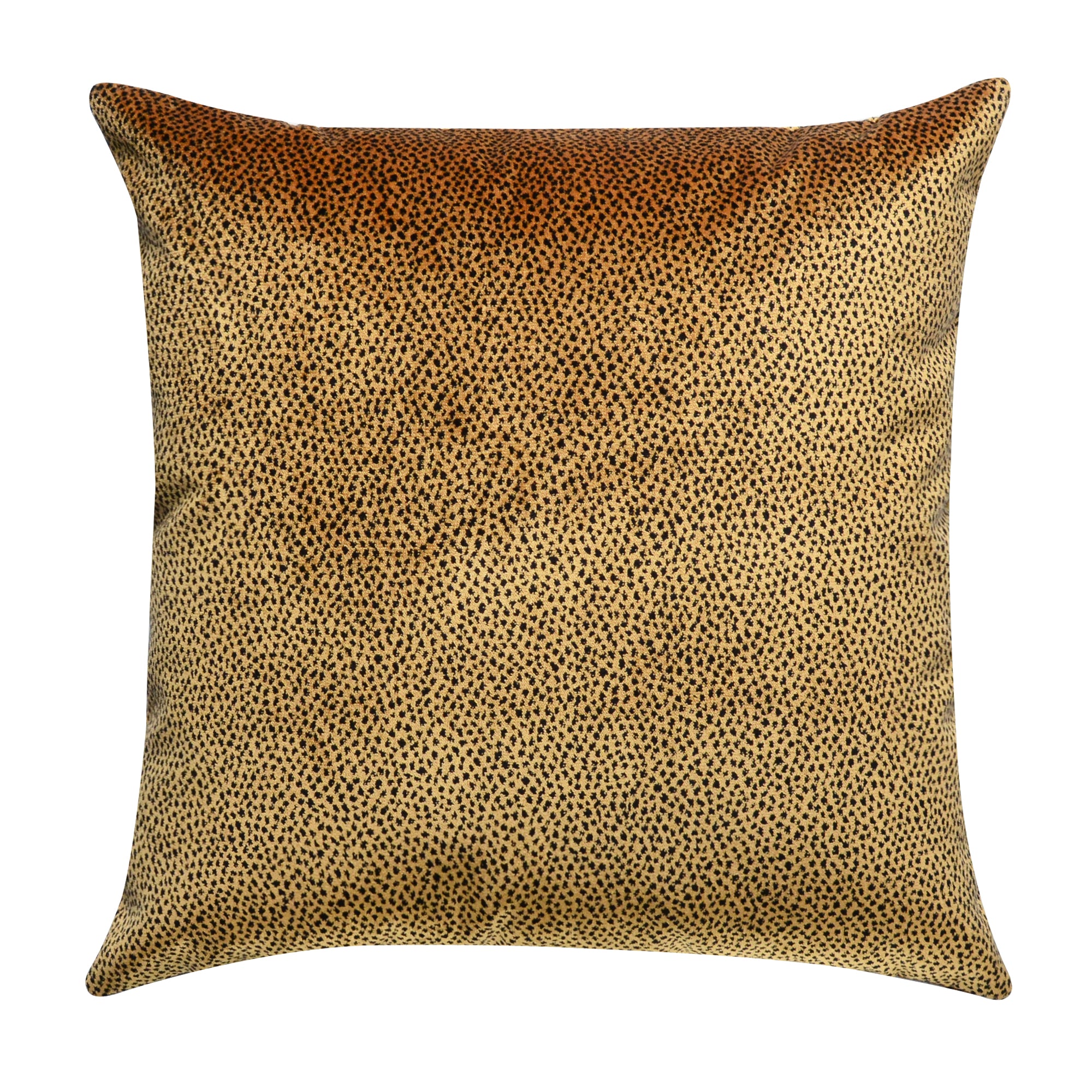Amber Cheetah Print Pillow