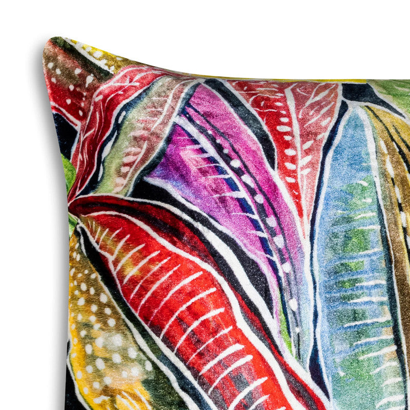 Amber Jungle Print Pillow
