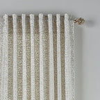 Aria White Sheer Panel