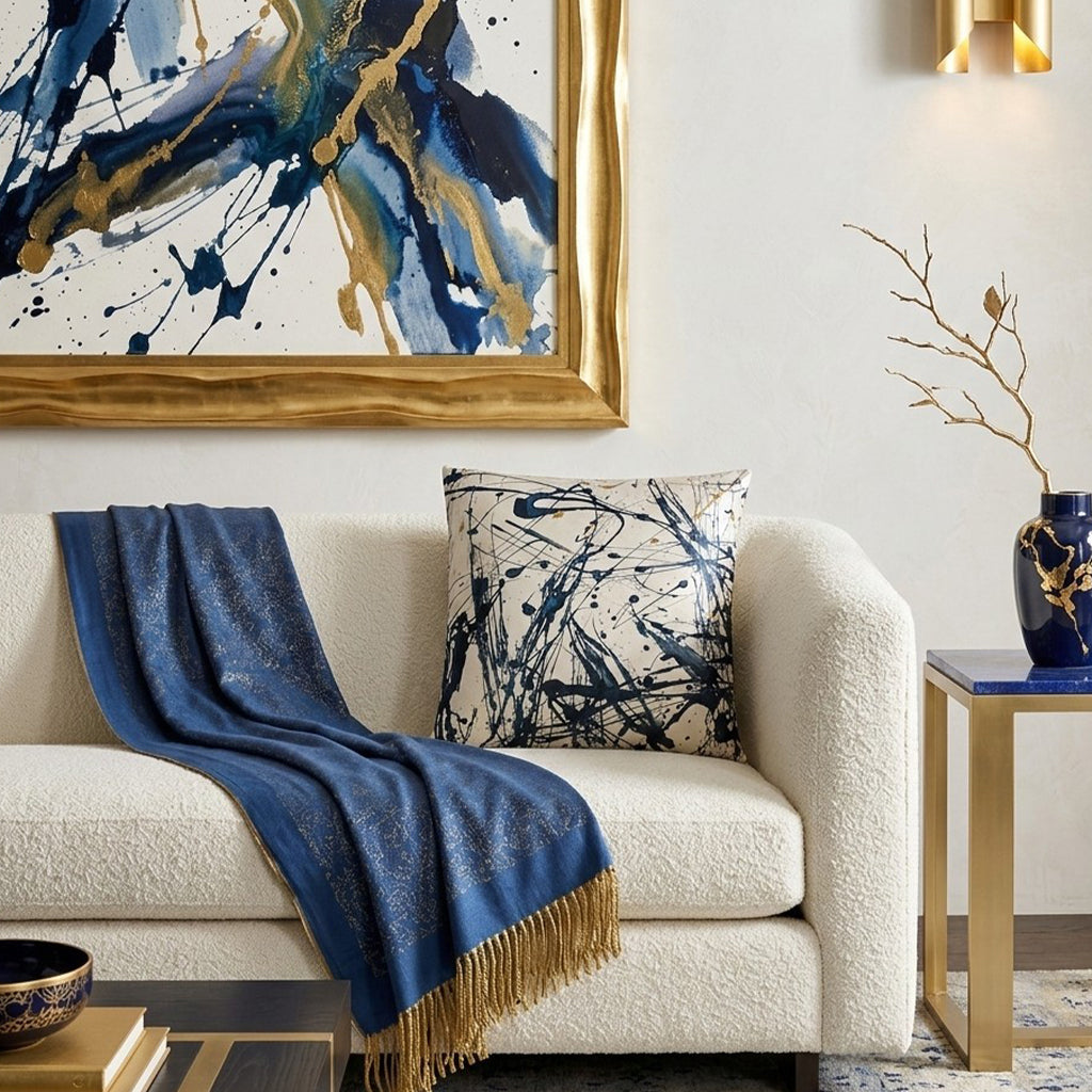 Arles Blue Pillow