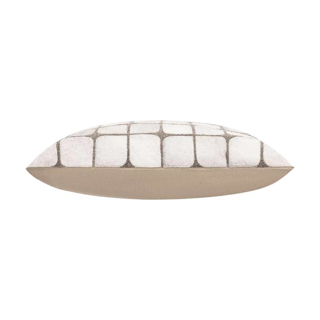 Aspen Mist Hair-on-Hide Pillow