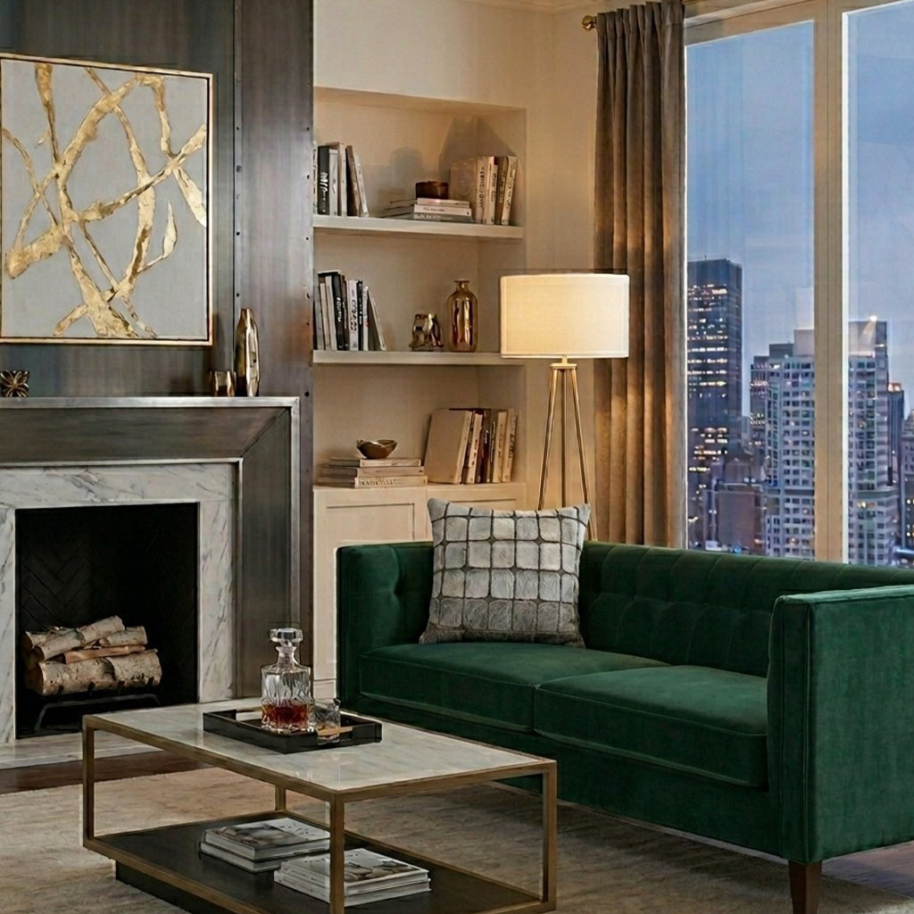 Aspen Mist Hair-on-Hide Pillow