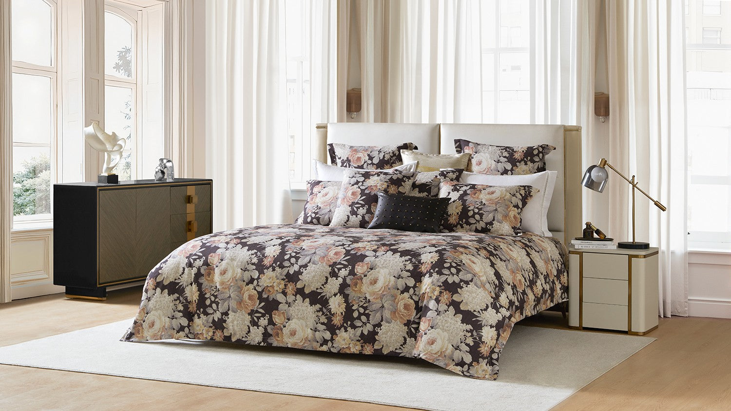 Athena Vintage Floral Duvet Cover