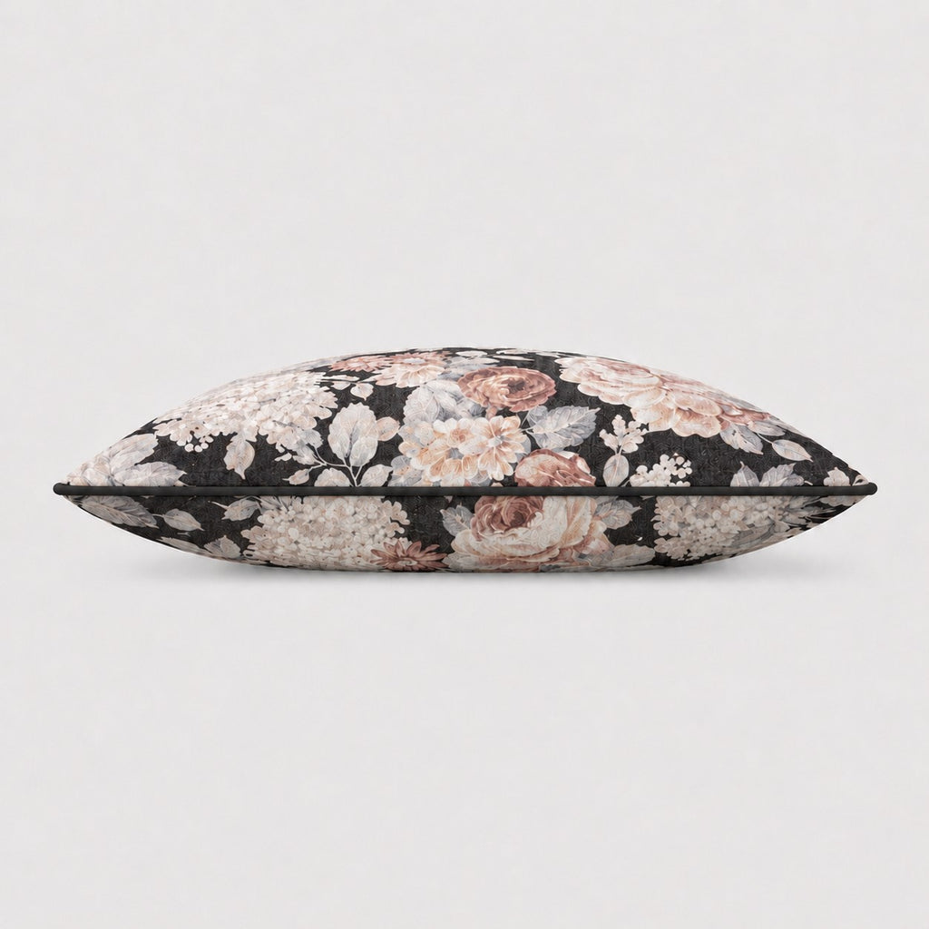 Athena Vintage Floral Square Pillow