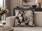 Athena Vintage Floral Square Pillow