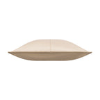 Atlas Beige Faux Leather Pillow