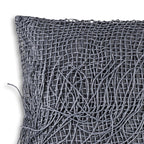 Atlas Grey Tassle Pillow