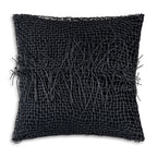 Atlas Black Tassle Pillow