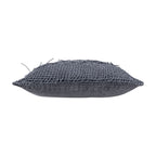 Atlas Grey Tassle Pillow