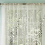 Aura White Sheer Panel