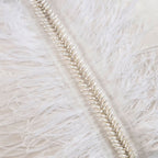 Ava Ivory Velvet Pillow