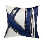 Bali Ivory and Navy Pillow