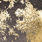 Bella Charcoal Gold Foil Pillow