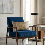 Bella Ivory and Gold Pillow