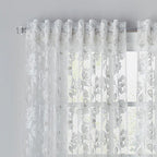 Bella White Sheer Panel