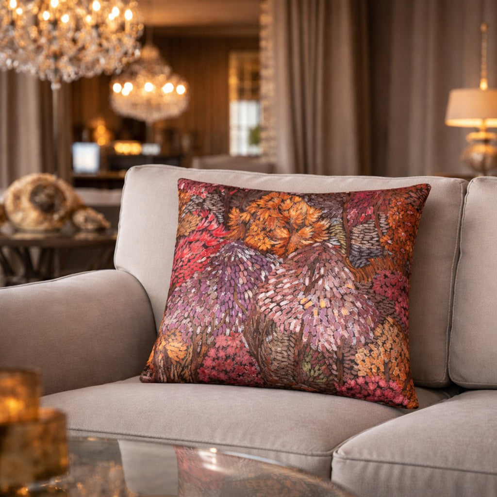 Calabria Multi Velvet Pillow