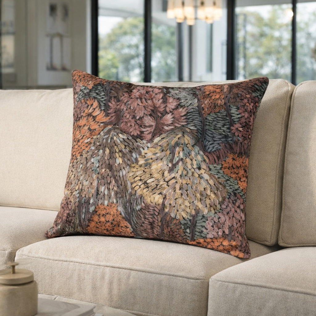 Calabria Twilight Velvet Pillow