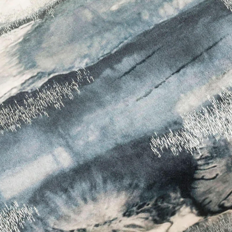 Capri Charcoal Velvet Pillow