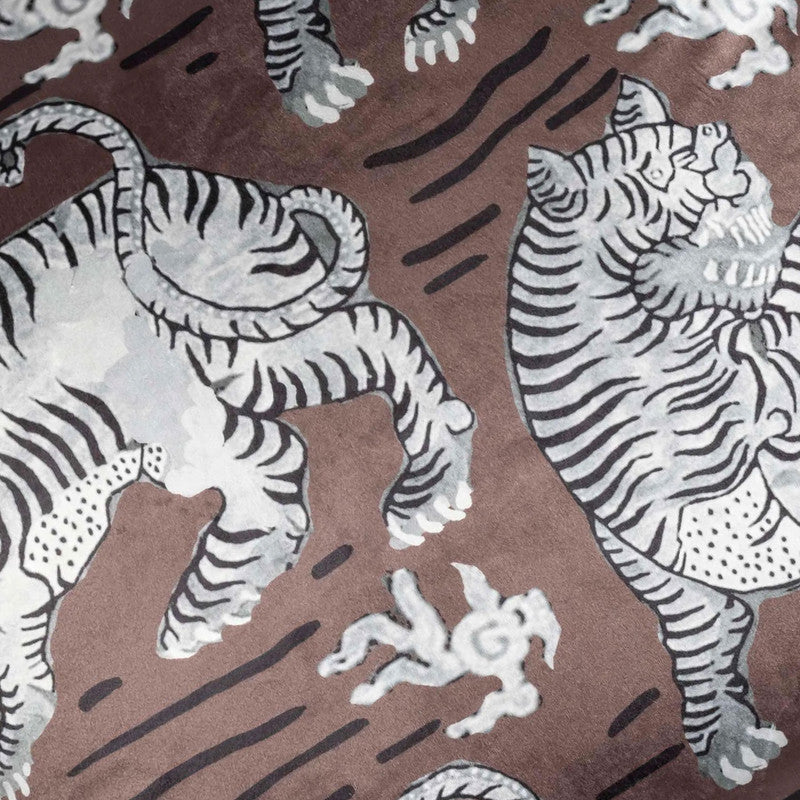 Castle Hill Bali Brown Tiger Pillow