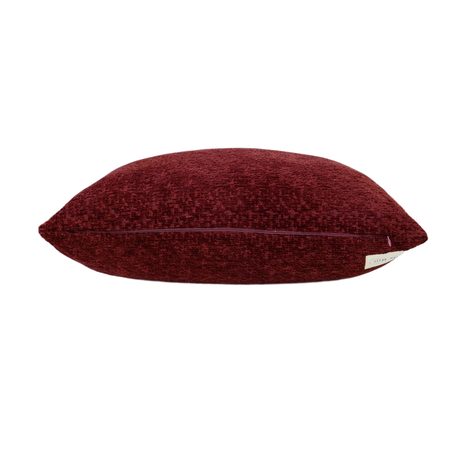 Rimini Burgundy Textured Pillow