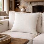 Rimini Ivory Textured Pillow