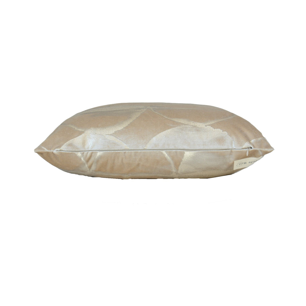 Rimini Beige Abstract Pillow