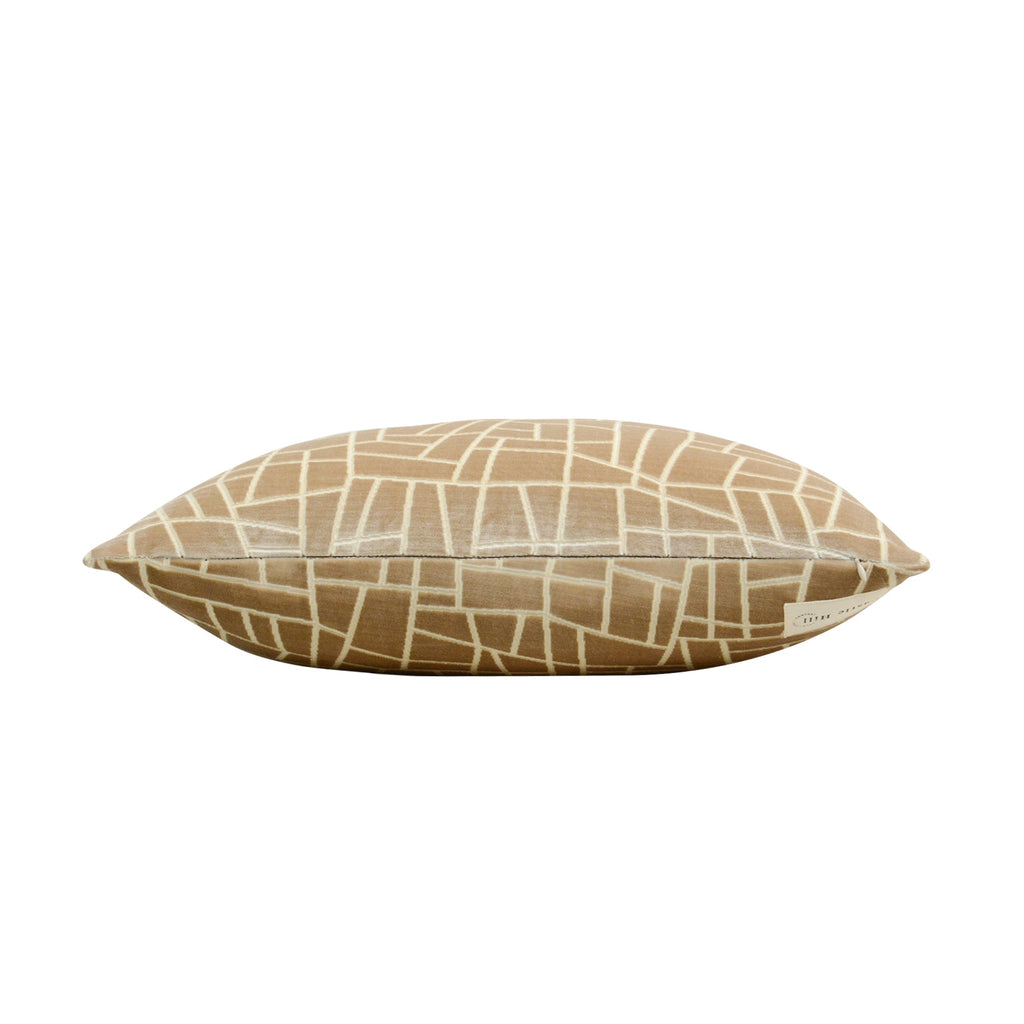 Tivoli Beige Geometric Pillow