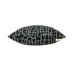 Tivoli Black Geometric Pillow