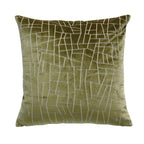 Tivoli Green Geometric Pillow