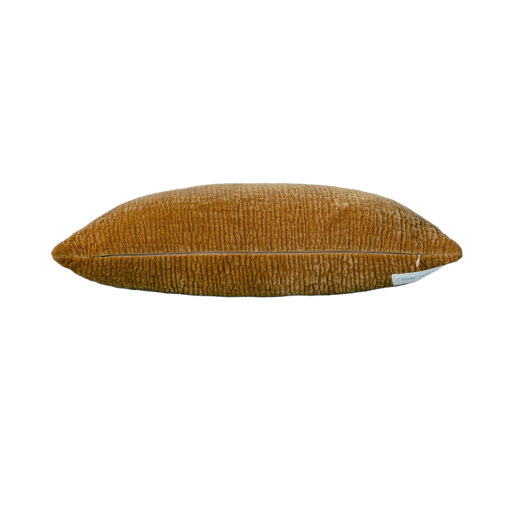 Tivoli Mustard Textured Pillow